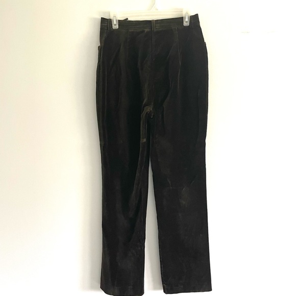 Cerruti 1881 High Waisted Velvet Pants - Picture 2 of 7